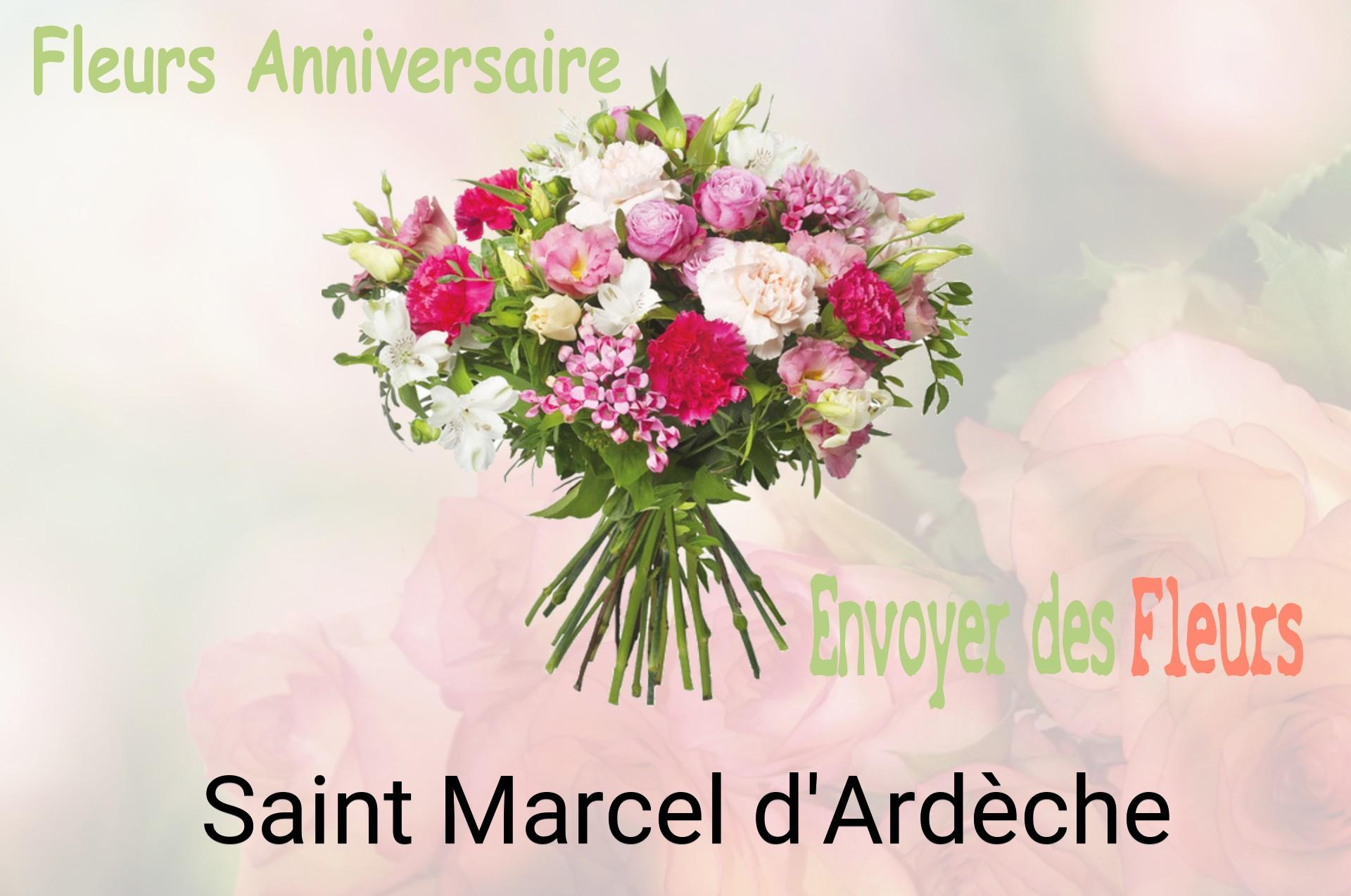 Bouquet de fleurs d’anniversaire livré à Saint-Marcel-d'Ardèche