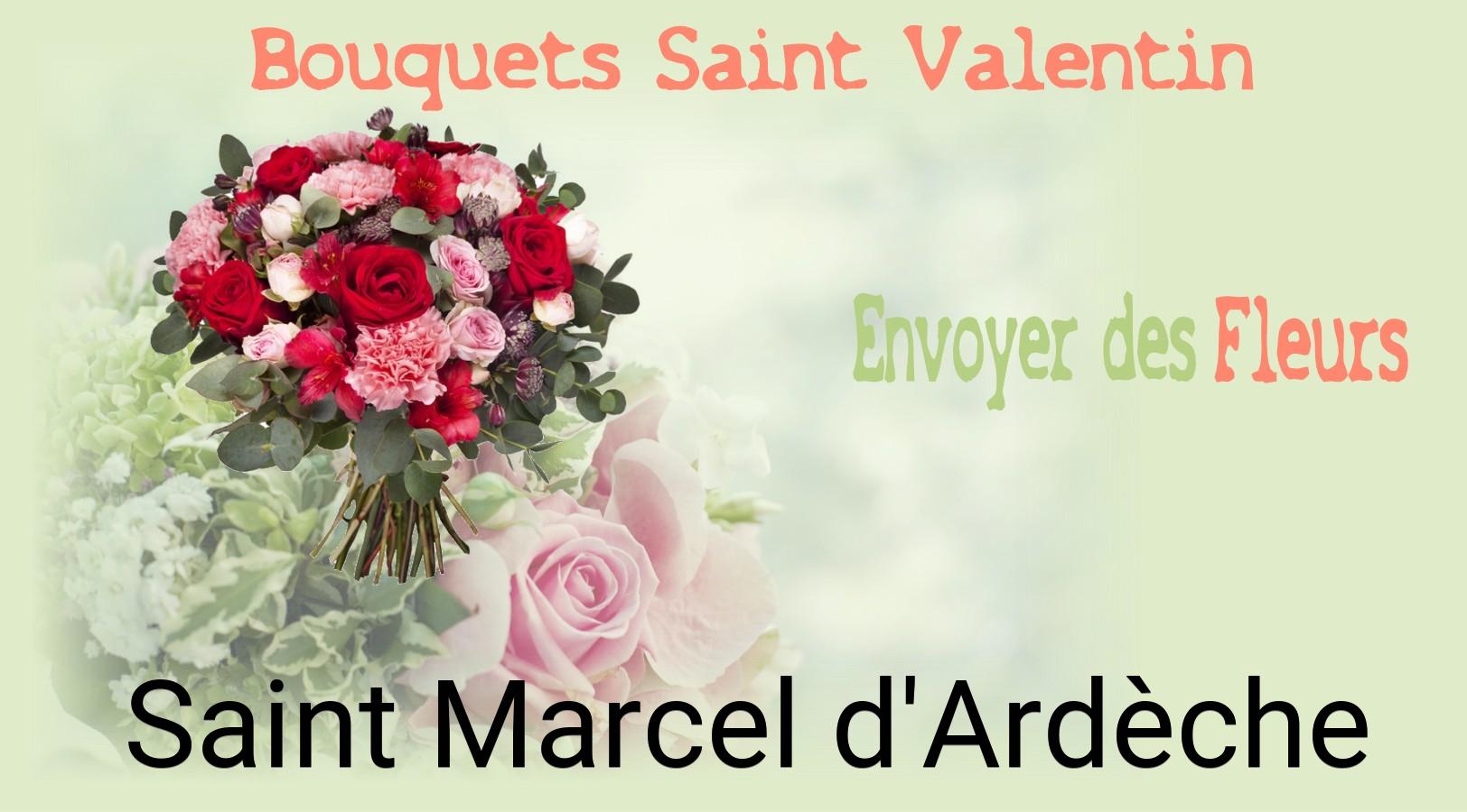 Roses de Saint-Valentin livrées à Saint-Marcel-d'Ardèche